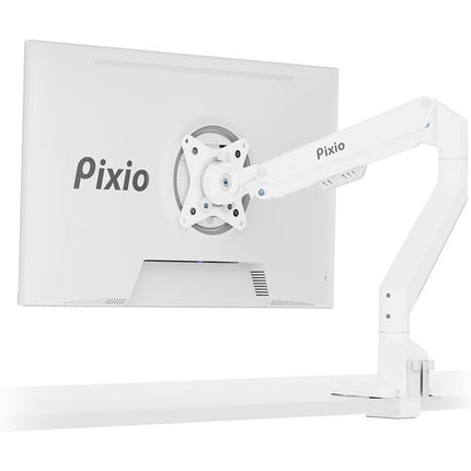 Pixio PS1S Wave Soporte de Escritorio para Monitor de Hasta 32 Pulgadas con Montaje VESA 75x75 y 100x100mm Blanco