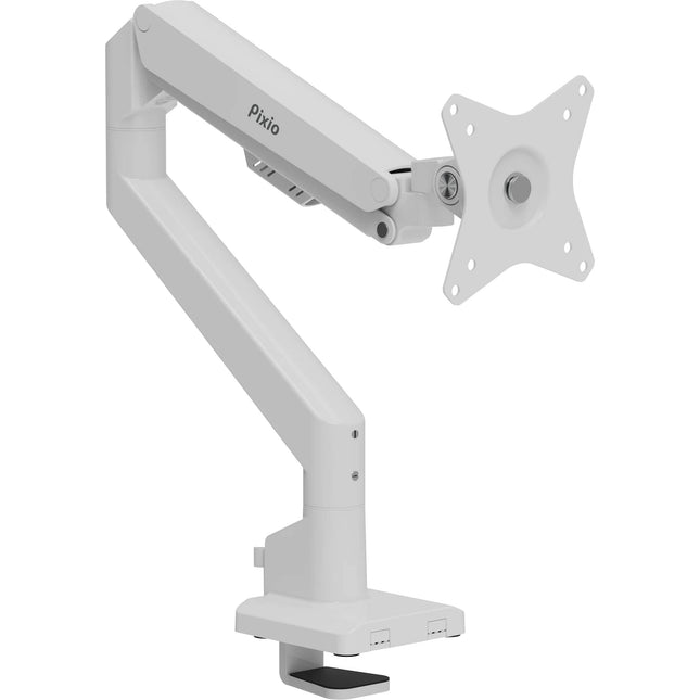 Pixio PS1S Wave Soporte de Escritorio para Monitor de Hasta 32 Pulgadas con Montaje VESA 75x75 y 100x100mm Blanco