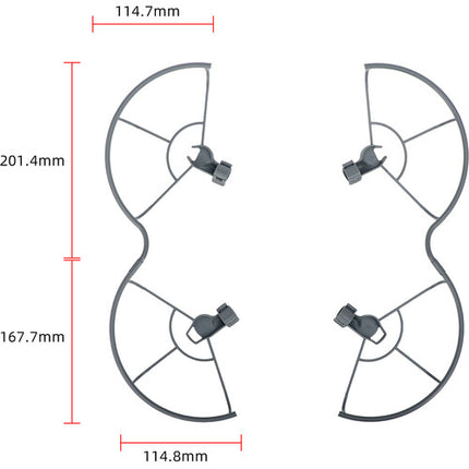 STARTRC Protectores de Hélices para DJI Mini 5 Pro Instalación Sin Herramientas