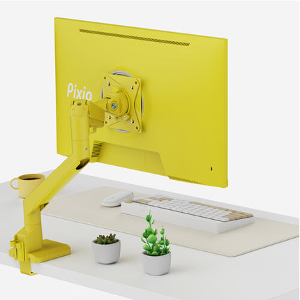 Pixio PS1S Wave Soporte de Escritorio para Monitor 17-32" Amarillo