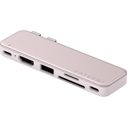 Satechi USB-C Snap Hub para MacBook Neo con HDMI 4K60 y carga 45W