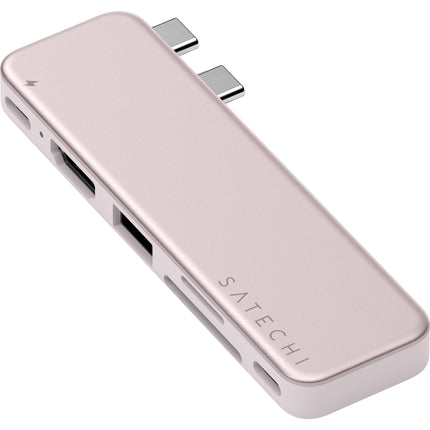 Satechi USB-C Snap Hub para MacBook Neo con HDMI 4K60 y carga 45W