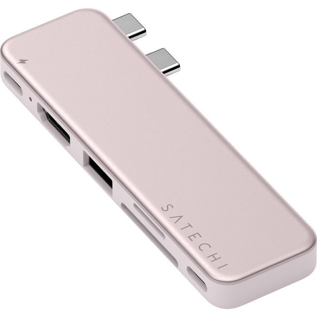 Satechi USB-C Snap Hub para MacBook Neo con HDMI 4K60 y carga 45W
