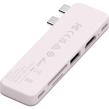 Satechi USB-C Snap Hub para MacBook Neo con HDMI 4K60 y carga 45W