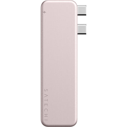 Satechi USB-C Snap Hub para MacBook Neo con HDMI 4K60 y carga 45W