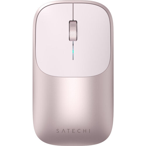 Satechi Slim EX Ratón Inalámbrico Bluetooth 5.3 1200 dpi Blush