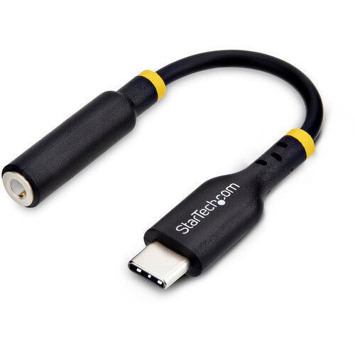 StarTech Adaptador USB-C a Audio 3.5mm TRRS 5" DAC 32-Bit 384kHz