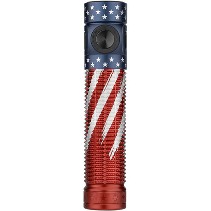 Olight Baton 4 Pro Linterna Recargable 1600 Lúmenes 3500mAh Stars & Stripes