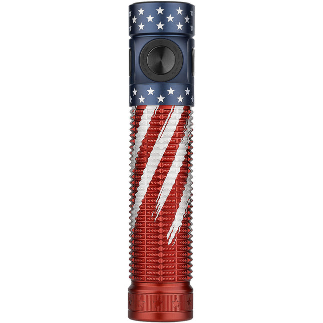 Olight Baton 4 Pro Linterna Recargable 1600 Lúmenes 3500mAh Stars & Stripes