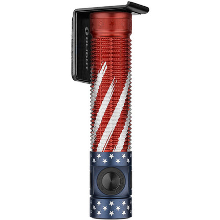Olight Baton 4 Pro Linterna Recargable 1600 Lúmenes 3500mAh Stars & Stripes