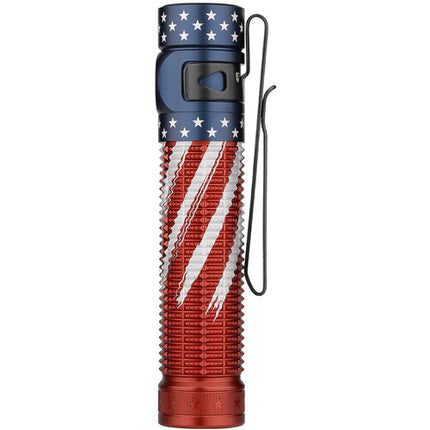 Olight Baton 4 Pro Linterna Recargable 1600 Lúmenes 3500mAh Stars & Stripes