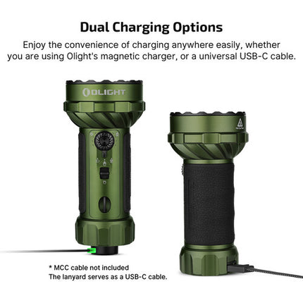 Olight Marauder Mini 2 Linterna Recargable 10000 Lúmenes 7500mAh Verde