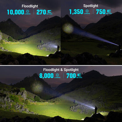 Olight Marauder Mini 2 Linterna Recargable 10000 Lúmenes 7500mAh Verde