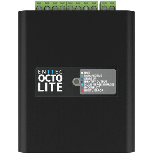 ENTTEC OCTO LITE Controlador de Pixels eDMX a SPI 8 Universos 4096 Canales