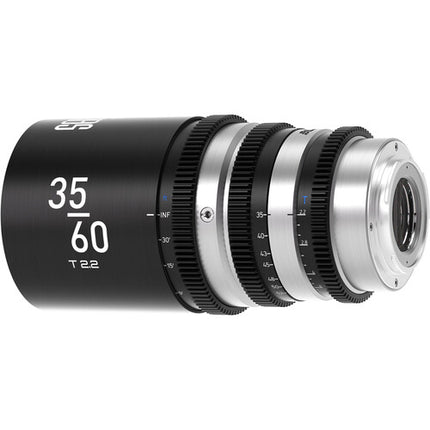 BLAZAR LENS Sentinel 35-60mm T2.2-T2.8 Zoom Anamórfico Full Frame 1.3x 80mm diámetro frontal