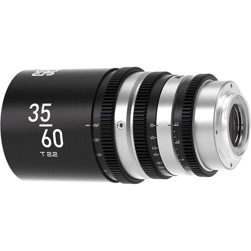 BLAZAR LENS Sentinel 35-60mm T2.2-T2.8 Zoom Anamórfico Full Frame 1.3x 80mm diámetro frontal