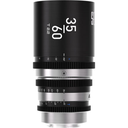 BLAZAR LENS Sentinel 35-60mm T2.2-T2.8 Zoom Anamórfico Full Frame 1.3x 80mm diámetro frontal
