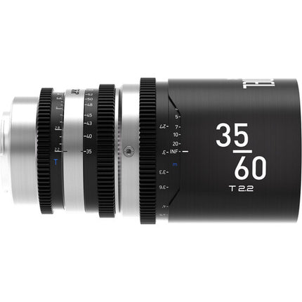 BLAZAR LENS Sentinel 35-60mm T2.2-T2.8 Zoom Anamórfico Full Frame 1.3x 80mm diámetro frontal