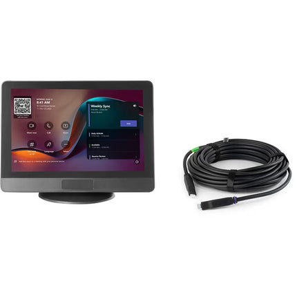 Barco ClickShare Hub Pro Bundle con Cámara UHD 4K y Audio Nítido para Salas Medianas
