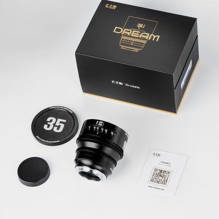 7Artisans DREAM 35mm T1.5 Lente de Cine Full Frame Apertura T1.5-T16
