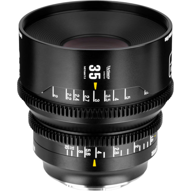 7Artisans DREAM 35mm T1.5 Lente de Cine Full Frame Apertura T1.5-T16