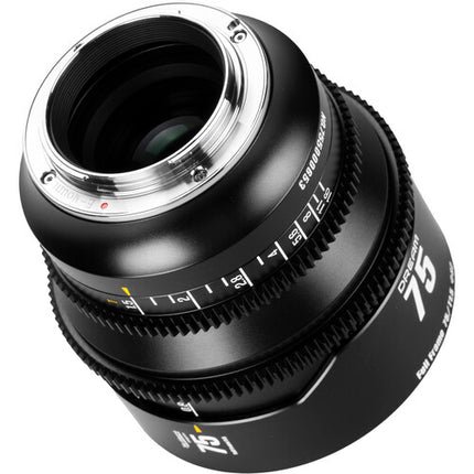 7Artisans DREAM 75mm T1.5 Lente de Cine Full-Frame Apertura T1.5-T16 Diámetro 88mm