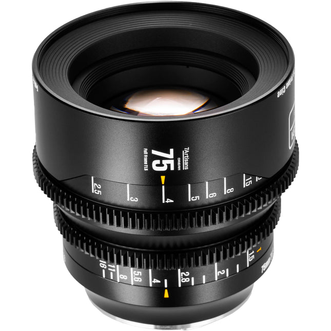 7Artisans DREAM 75mm T1.5 Lente de Cine Full-Frame Apertura T1.5-T16 Diámetro 88mm