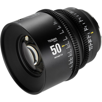 7Artisans DREAM 50mm T1.5 Objetivo Cine Full Frame Apertura T1.5-T16