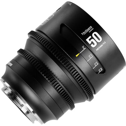 7Artisans DREAM 50mm T1.5 Objetivo Cine Full Frame Apertura T1.5-T16