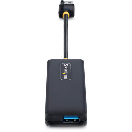 StarTech Hub USB-A 3.2 Gen 1 Mini 4 Puertos Negro con Gestión de Cable