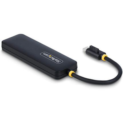 StarTech USB-C a Hub Mini 4 Puertos USB-A 3.2 Gen 1 Cable 5" Negro