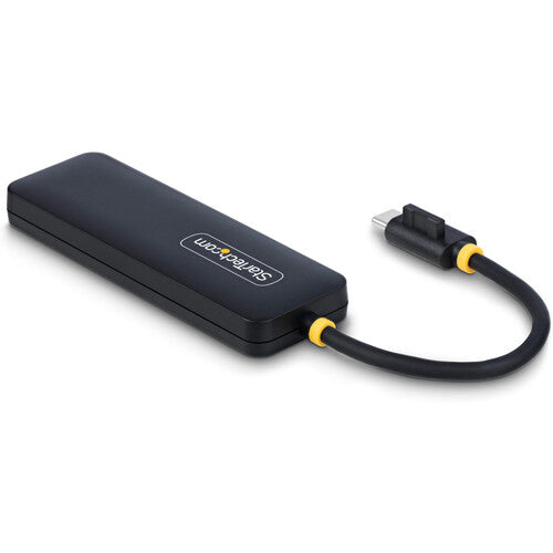 StarTech USB-C a Hub Mini 4 Puertos USB-A 3.2 Gen 1 Cable 5" Negro