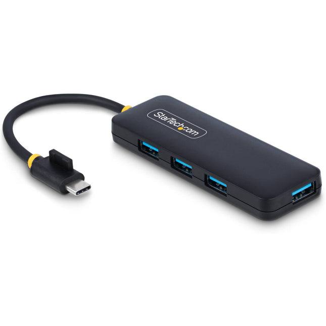 StarTech USB-C a Hub Mini 4 Puertos USB-A 3.2 Gen 1 Cable 5" Negro