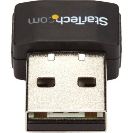 StarTech AC600 Adaptador Wi-Fi USB Nano Dual-Banda 433Mb/s 150Mb/s