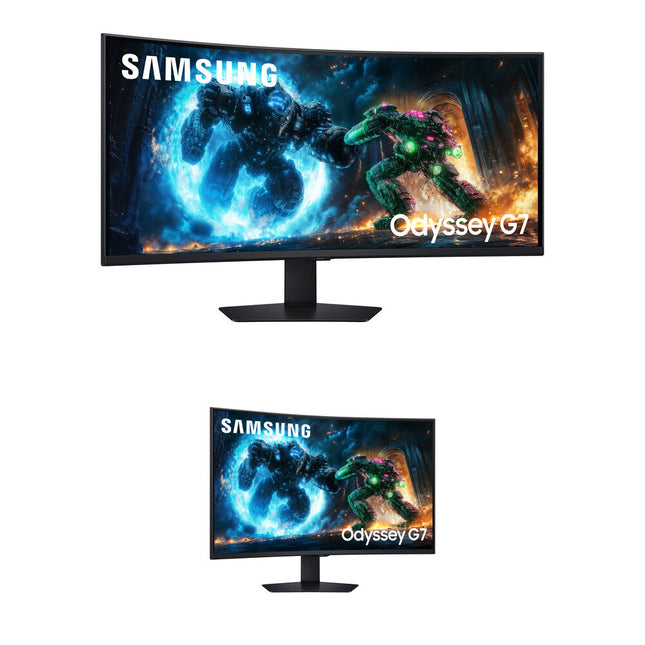 Samsung Odyssey G7 Kit Monitores Gaming Curvos 40" WUHD 180 Hz 37" 4K 165 Hz