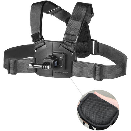 SmallRig Quick Release Soporte de Pecho para Smartphones con Correa Ajustable 30.7-47.25 pulgadas