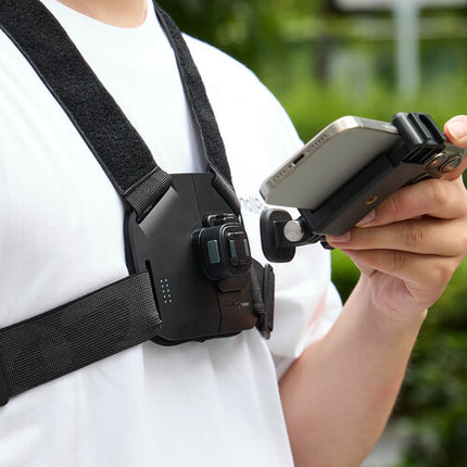 SmallRig Quick Release Soporte de Pecho para Smartphones con Correa Ajustable 30.7-47.25 pulgadas