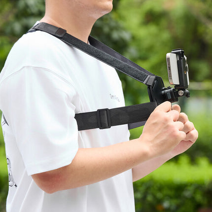 SmallRig Quick Release Soporte de Pecho para Smartphones con Correa Ajustable 30.7-47.25 pulgadas