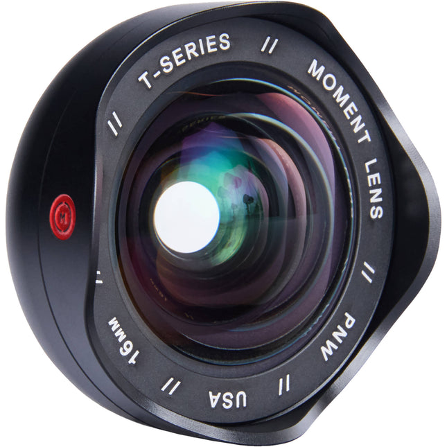 Moment Wide 16mm Lente para Móvil II Montura T-Series 16mm Focal 100° Ángulo de Visión