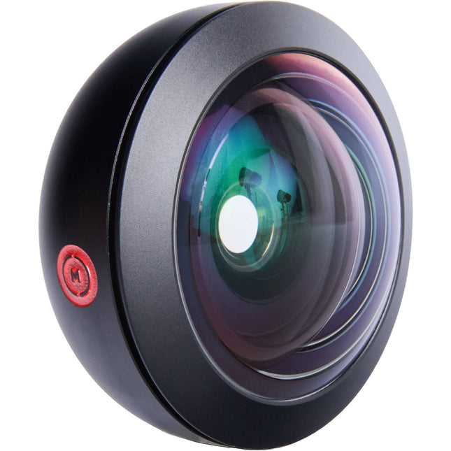 Moment Fisheye 8mm Lente móvil para montura T-Series 200° FOV 0.2x magnificación con funda de microfibra