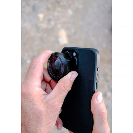 Moment Fisheye 8mm Lente móvil para montura T-Series 200° FOV 0.2x magnificación con funda de microfibra