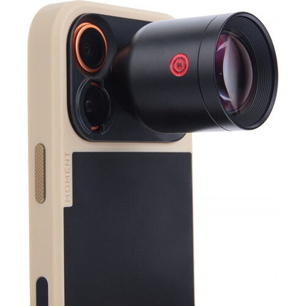 Moment SuperTele 240mm Lente móvil T-Series con recubrimiento multicapa y funda microfiber