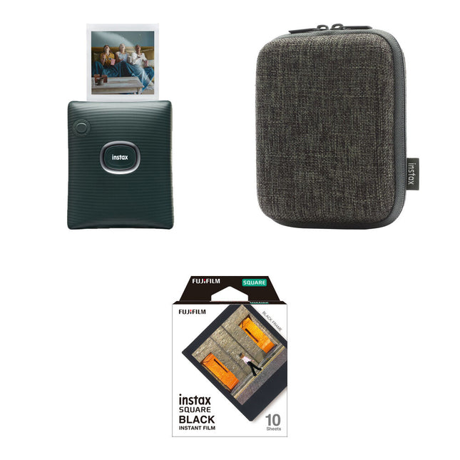 FUJIFILM instax SQUARE LINK Impresora smartphone 2.44x2.44" Bluetooth 4.2 con accesorios