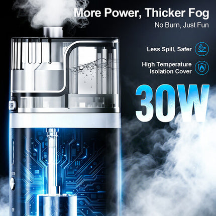 LENSGO Smoke M Máquina de Humo Portátil 22mL Tanque 25 Min Salida