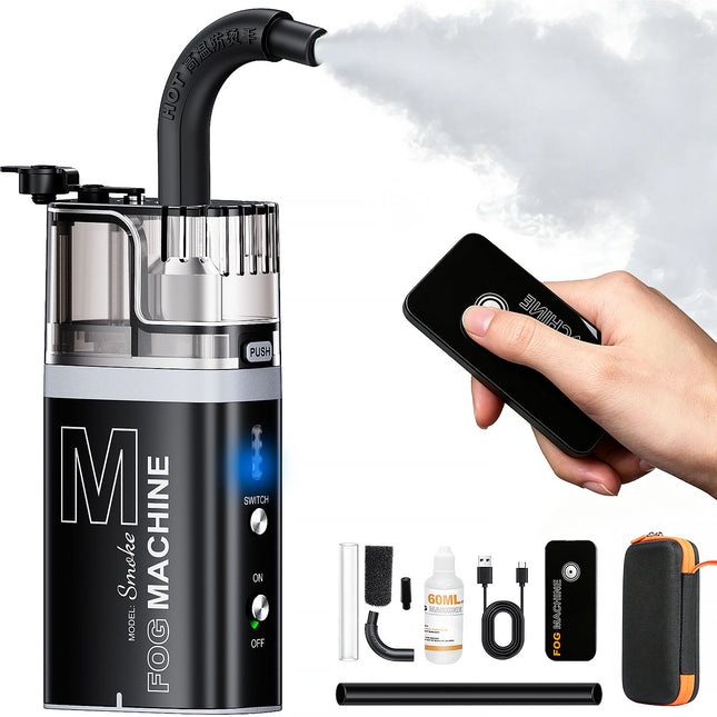 LENSGO Smoke M Máquina de Humo Portátil 22mL Tanque 25 Min Salida