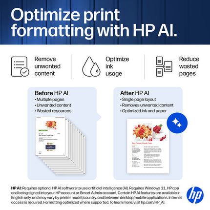 HP Smart Tank 7603 Impresora Multifunción Inkjet Color 4800x1200 dpi 35 hojas ADF
