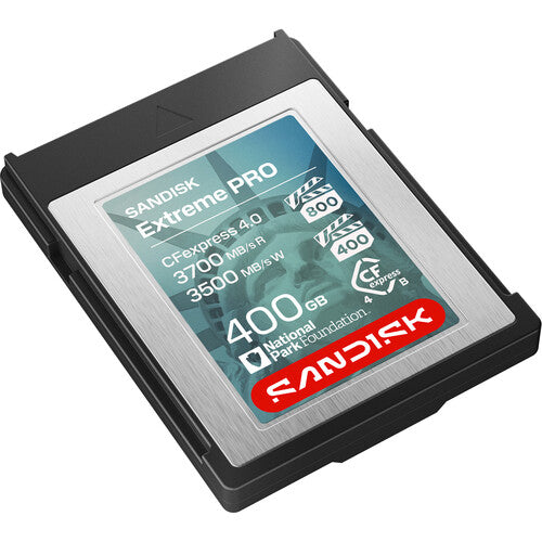 SANDISK 400GB Extreme PRO CFexpress 4.0 Tipo B Tarjeta de Memoria Lady Liberty Edition 3700 MB/s Lectura 3500 MB/s Escritura