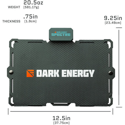 Dark Energy Spectre Panel Solar Plegable 18W Resistente Impermeable IPX7