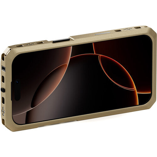 Tilta Khronos x On the Roam Funda Expandible para iPhone 16 Pro Oro