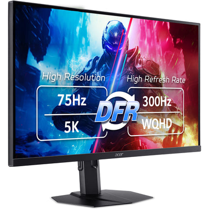 Acer Nitro XV5 Monitor para juegos 27" 5K 75 Hz QHD 300 Hz Dual Mode